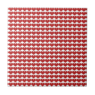 Carreau Carrelage Motif Red Cute Hearts