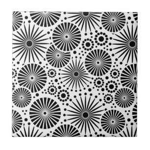 Carreau Carrelage noir et blanc moderne