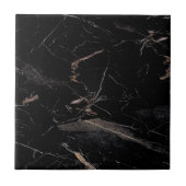 Carreau Carrelage noir et or (Devant)