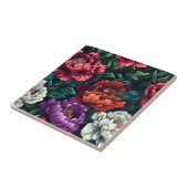 Carreau Carrelage Peonies Décoratives Uniques Pour Planche (Côté)