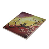 Carreau Carrelage photo art romantique Inséparable (Côté)