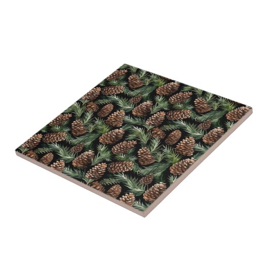 Carreau Carrelage Pinecones (Côté)