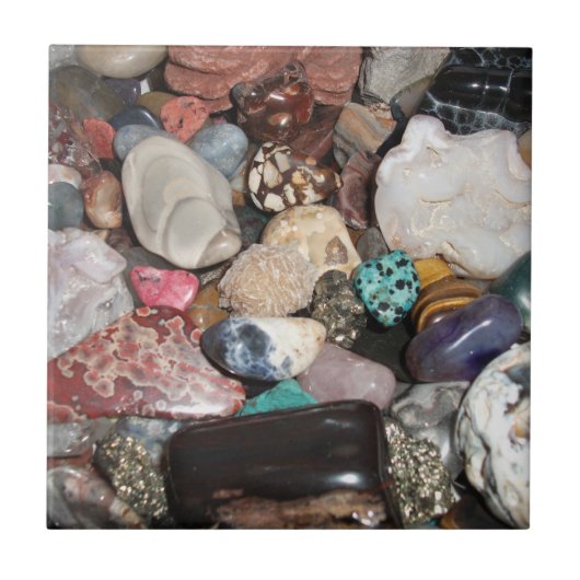 Carreau Carrelage rocheux poli (Devant)