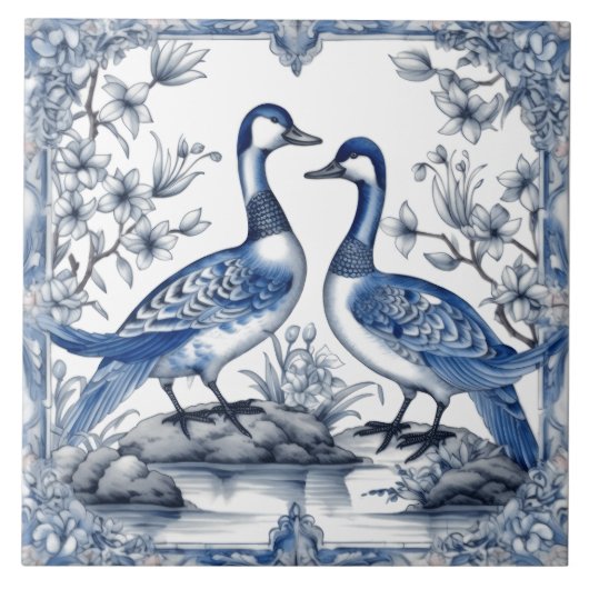 Carreau Carrelage Rustique complexe Indigo Azulejo avec ca (Devant)