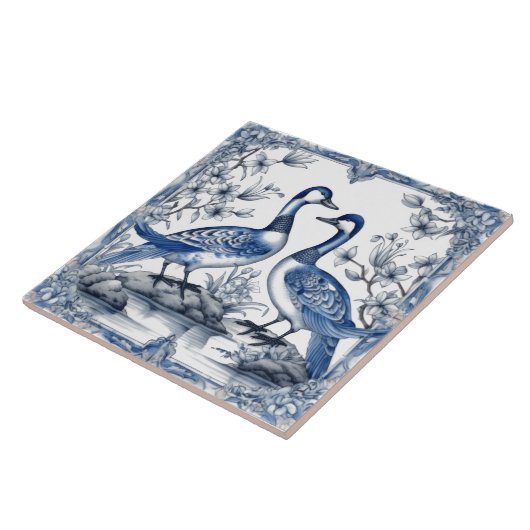 Carreau Carrelage Rustique complexe Indigo Azulejo avec ca (Côté)