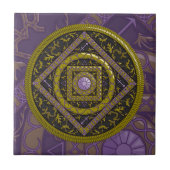 Carreau Carrelage Sagittarius Mandala (Devant)
