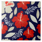 Carreau Carrelage sans soudure - imprimé tropical (Devant)