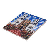 Carreau Carrelage "Sur les ailes du ciel, San Xavier" (Côté)