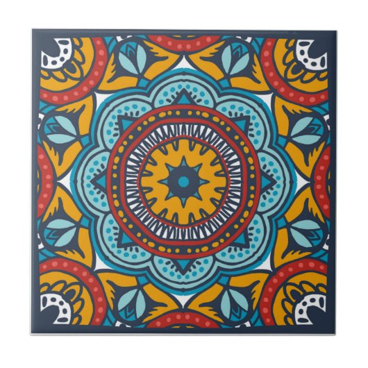 Carreau Carrelage Talavera inspiré (Devant)