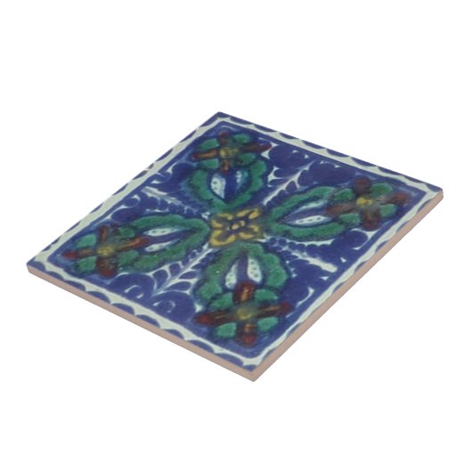 Carreau Carrelage Talavera mexicain (Côté)