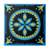 Carreau Carrelage Talavera noir (Devant)