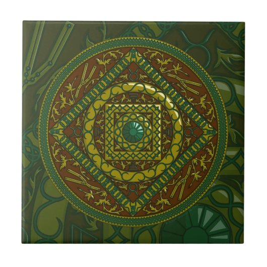 Carreau Carrelage Taurus Mandala (Devant)