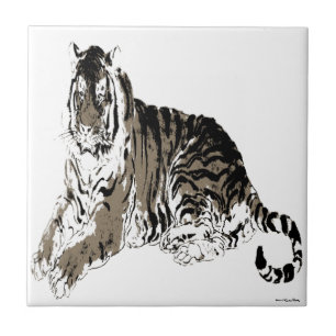 Carreau Carrelage Tiger Relaxant