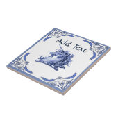 Carreau Carrelage Unicorn, Néerlandais, Personnaliser (Côté)