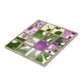 Carreau Carrelage unique en céramique colorée (Côté)