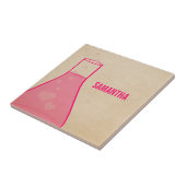 Carreau Carrelage Whimsical Beaker, Rose (Côté)