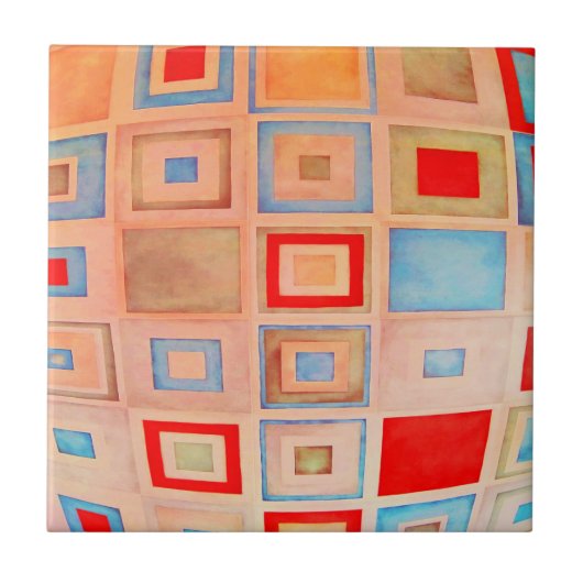 Carreau Carrés colorés (Devant)
