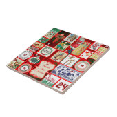 Carreau Carrés de l'illustration de Noël (Côté)