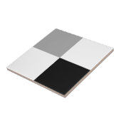 Carreau Carrés minimalistes à damier (Côté)
