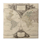 Carreau Carte 9 du monde (Devant)