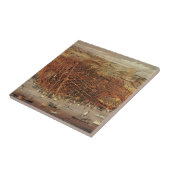 Carreau Carte aérienne antique, ville de San Francisco, Ca (Côté)