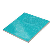 Carreau Carte Blue Cuba (Côté)