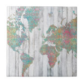 Carreau Carte Boho II (Devant)