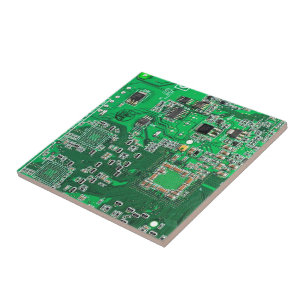Carreau Carte circuit imprimé circuit vert PCB