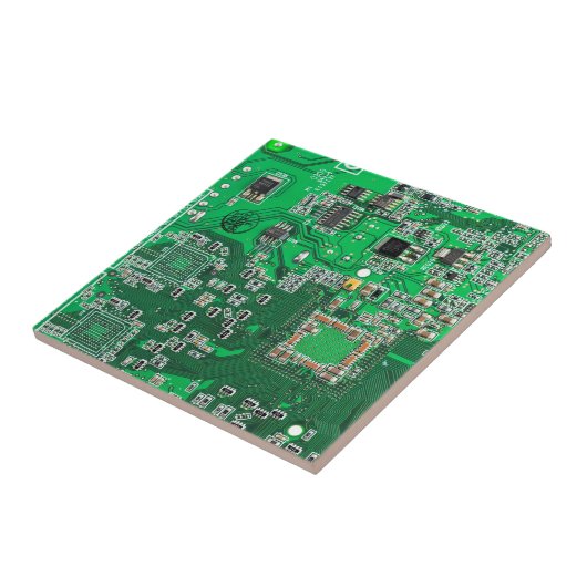 Carreau Carte circuit imprimé circuit vert PCB (Côté)