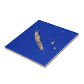 Carreau Carte de la Nouvelle-Calédonie (Côté)