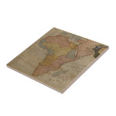 Carreau Carte de l'Afrique | 1700 (Côté)