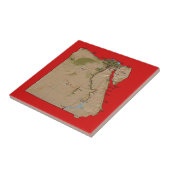 Carreau Carte de l'Égypte (Côté)