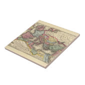 Carreau Carte de l'empire romain (Côté)