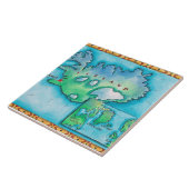 Carreau Carte de l'Islande (Côté)