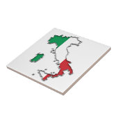 Carreau Carte de l'Italie (Côté)