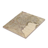 Carreau Carte de région de Venise, Italie (Côté)