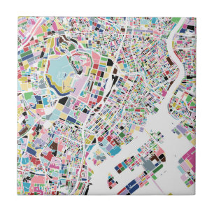 Carreau Carte de Tokyo Japon