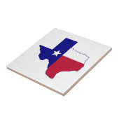 Carreau Carte du drapeau du Texas (Côté)