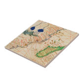Carreau Carte du Madagascar (Côté)