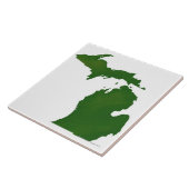 Carreau Carte du Michigan (Côté)