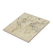 Carreau Carte du monde (Côté)