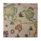 Carreau Carte du monde (Devant)