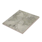 Carreau Carte du monde | 1736 (Côté)