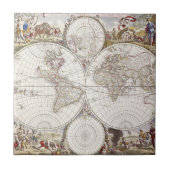 Carreau Carte du monde d'atlas Maior (Devant)