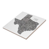 Carreau Carte du Texas (Côté)