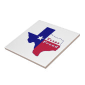 Carreau Carte du Texas Proud (Côté)