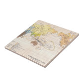 Carreau Carte ethnographique du monde (Côté)