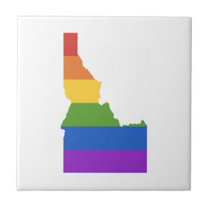 Carreau Carte gay des États-Unis État de l'Idaho