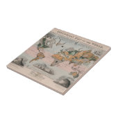 Carreau Carte géologique du monde (Côté)