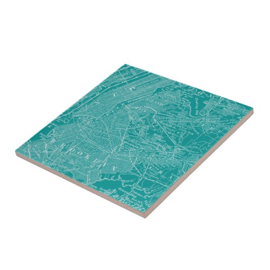 Carreau Carte graphique de New York (Côté)